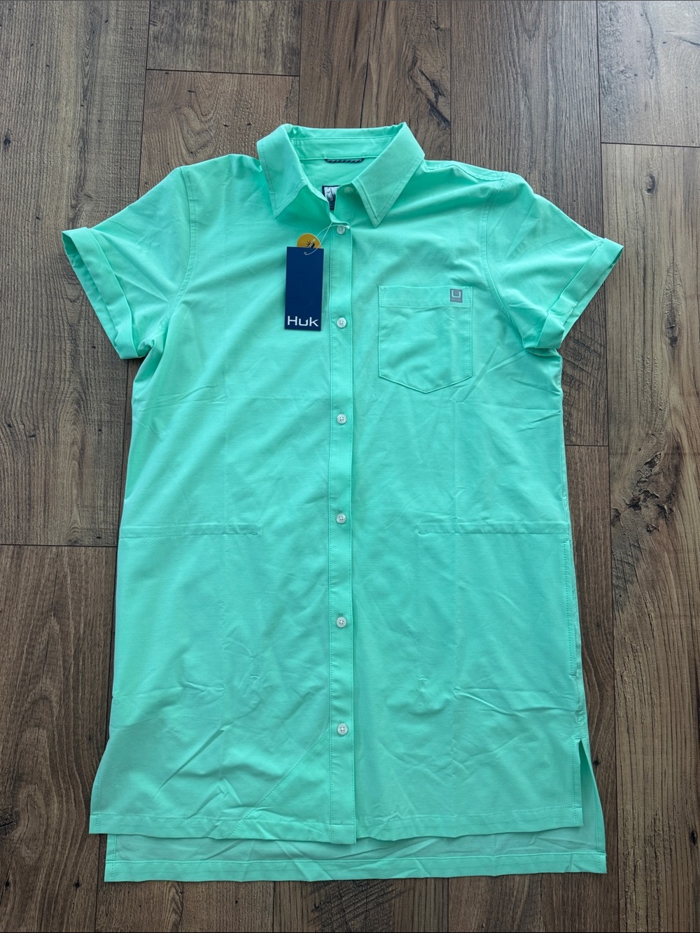 Huk Mint Green Kona Coverup Dress